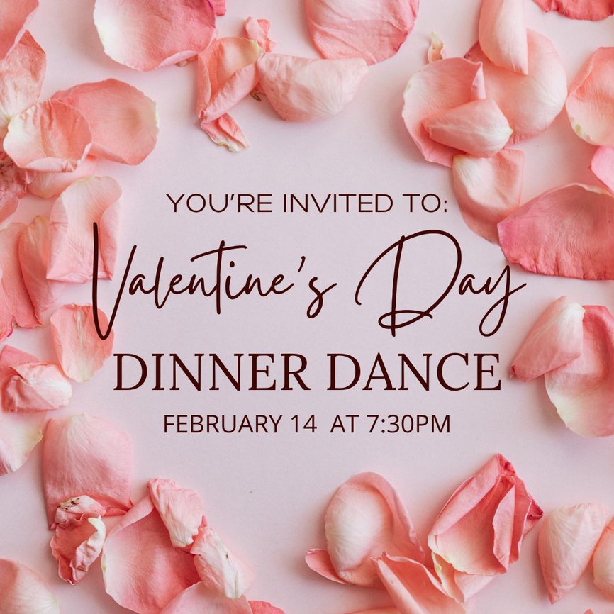 Valentines Day Dinner Dance 2025